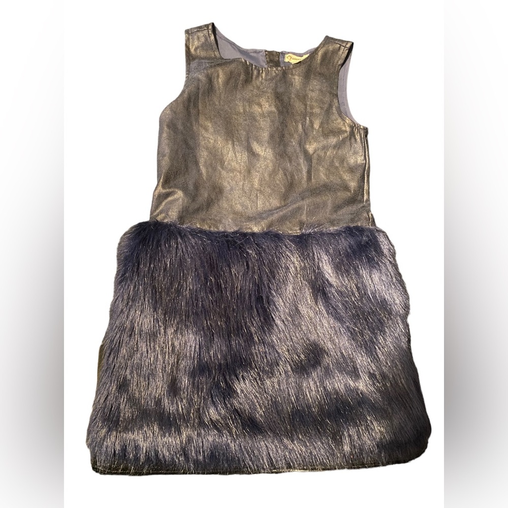 Appaman faux fur kid’s dress